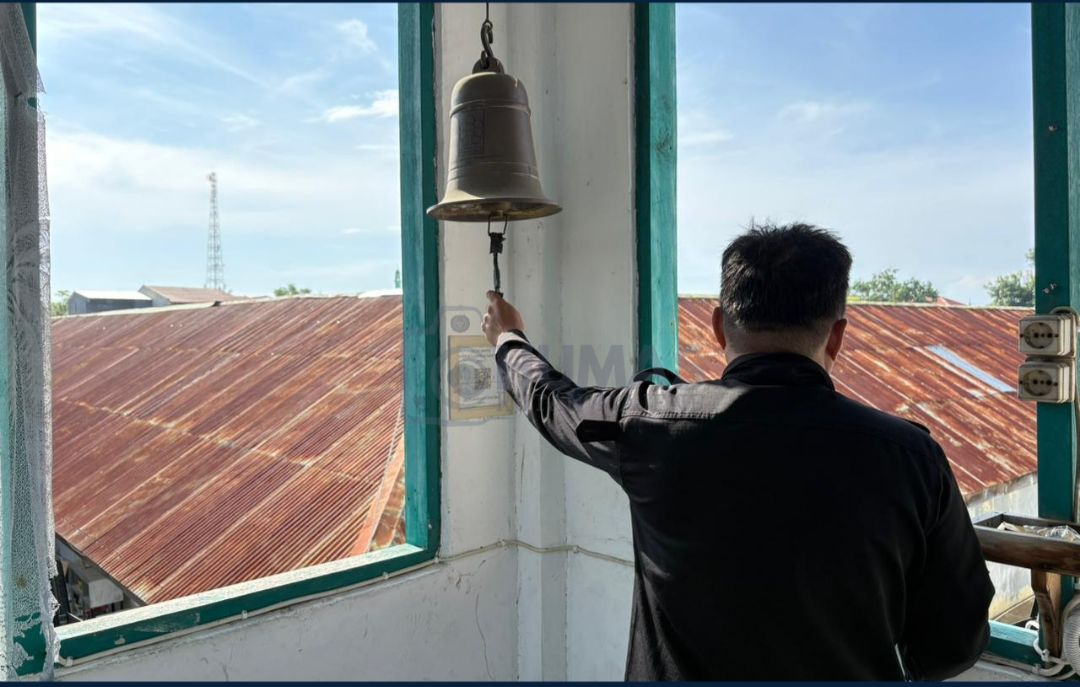 Pastikan Rutan dalam keadaan kondusif petugas penjagaan stand by pantau kegiatan warga binaan Rutan Majene