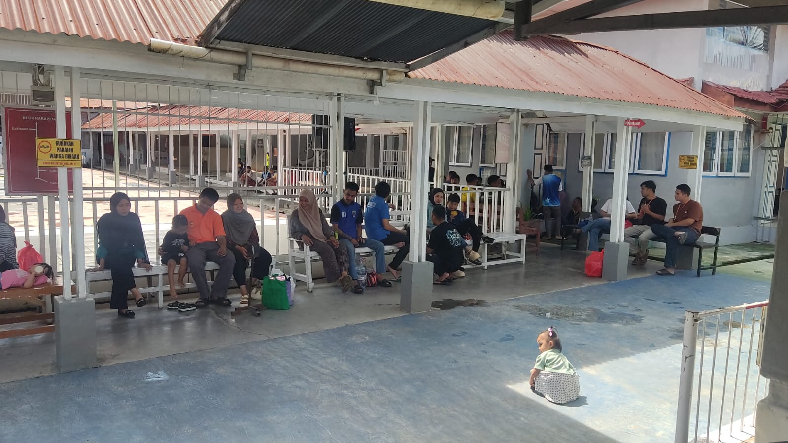 Jelang Natal dan Tahun Baru, Layanan Besukan Rutan Mamuju Terpantau Ramai, Lancar, dan Aman